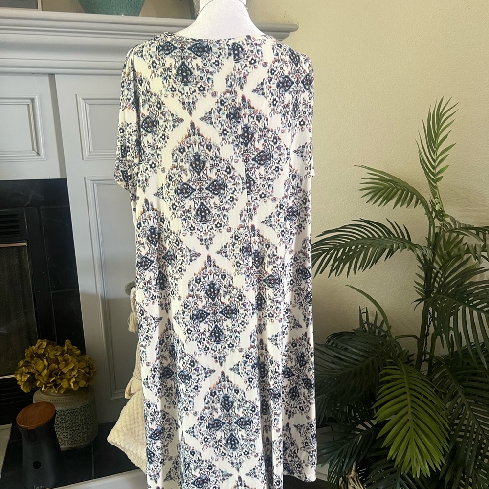 Label Be Patterned Shirt Dress - Picture 4 of 8